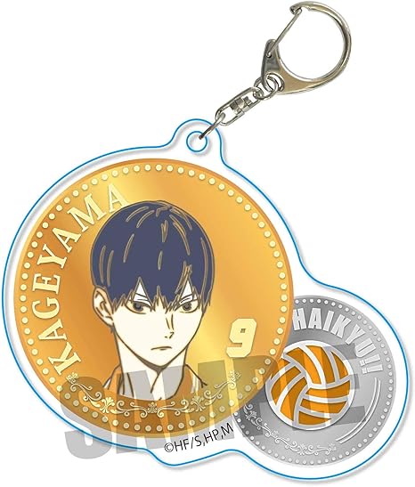 Amazon きゃらメダルアクリルキーホルダー ハイキュー To The Top 影山 飛雄 アニメ 萌えグッズ 通販