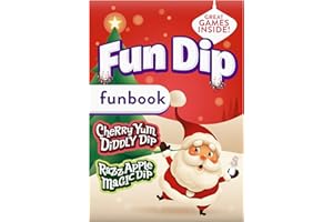 Lik-m-Aid Fun Dip Holiday Candy, Cherry & Razz Apple Flavors, 8 Pouches - Stocking Stuffers & Classroom Shareables