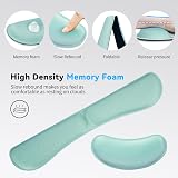 ZIBLY Wrist Rest Keyboard and Mouse Set Non-Slip Ergonomic Comfort view 4