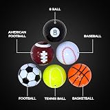 PGA Tour Coloured Golf Balls Set - 6 Designs Novelty Golf Balls Gift view 3