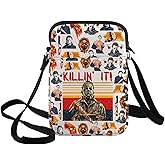 BWWKTOP Michael Myers Crossbody Bag Michael Serial Killer Gift Michael Myers Crossbody Purse Michael Merchandise