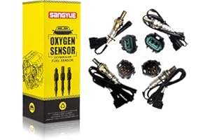 SANGYUE 4 Oxygen Sensor for 2004 Nissan Frontier Xterra 3.3L Upstream + Downstream