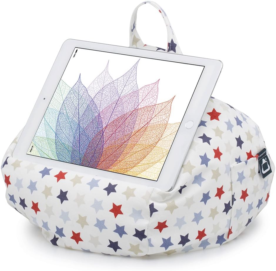 iBeani iPad Pillow & Tablet Cushion Stand Securely Holds Any Size Tablet, eReader