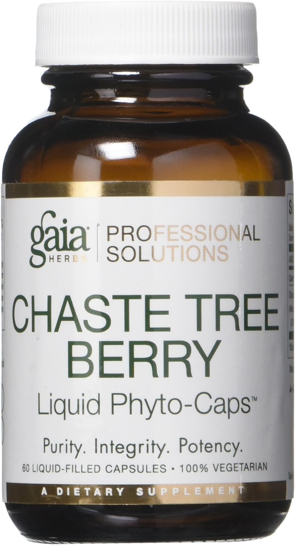 Gaia Herbs Professional Solutions Chaste Tree Berry 60 Capsules