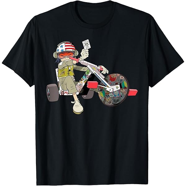 Gorillaz · Gorillaz Unisex T-Shirt: Group Circle Rise (Sapphire Blue) (T-shirt) [size L] (2021