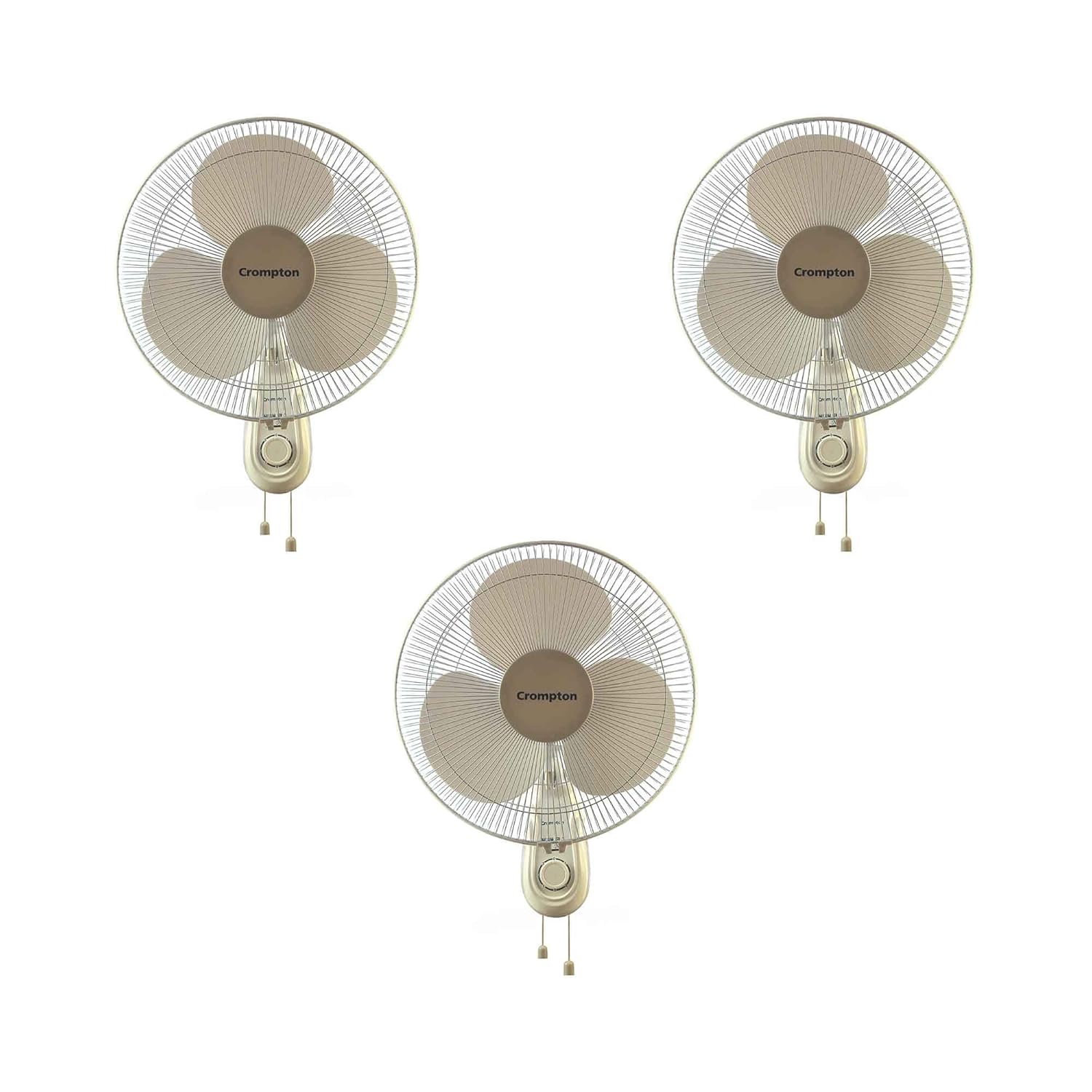 Buy Crompton High Flo Neo 400 MM Wall Mount Fan (White, Pack of 3
