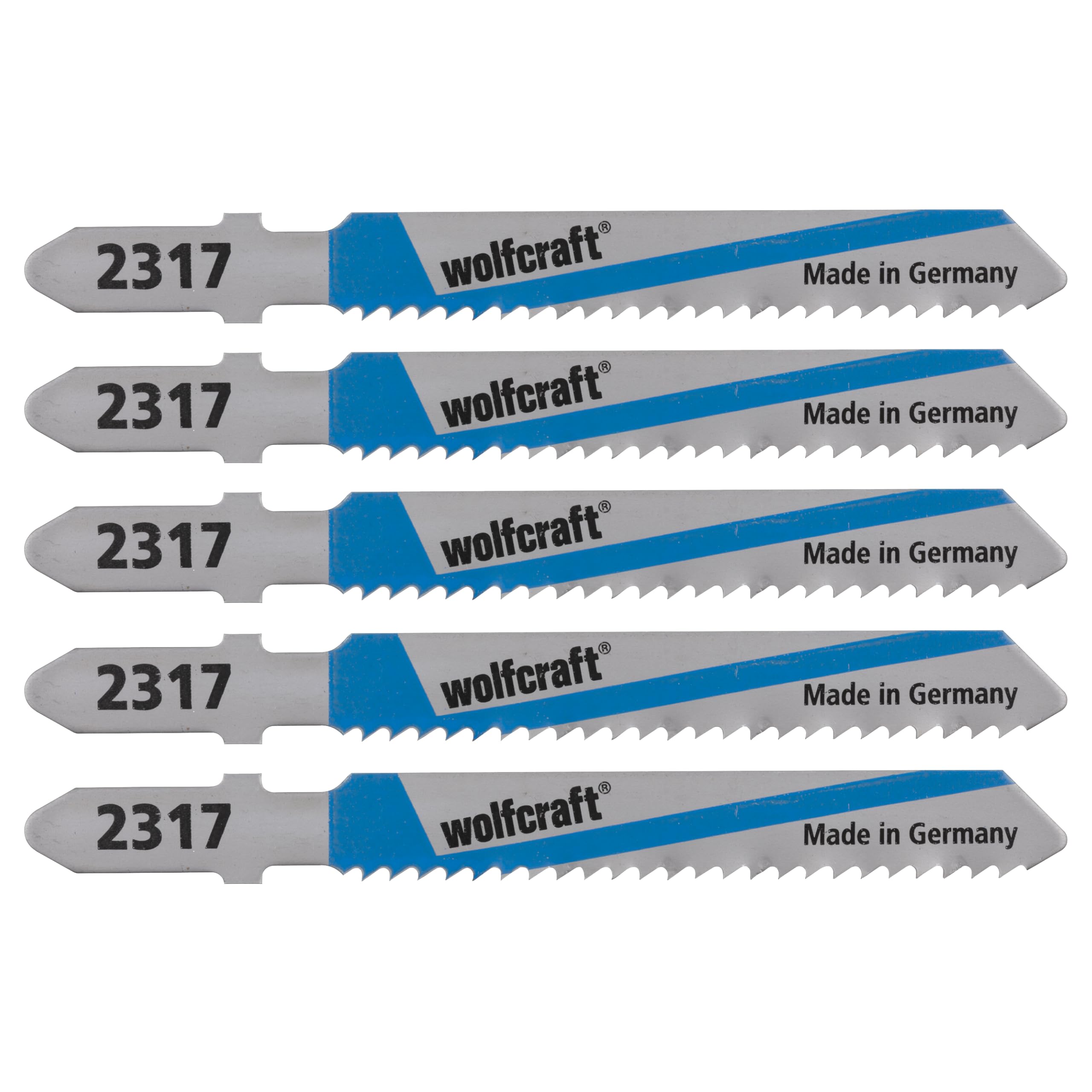 wolfcraft HSS Jigsaw Blade, T-Shank I 2367000