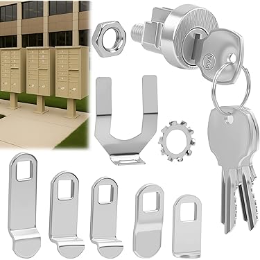 PRIME-LINE S 4531C Mailbox Lock, 11/16 In. Diameter, Diecast, Primed Finish