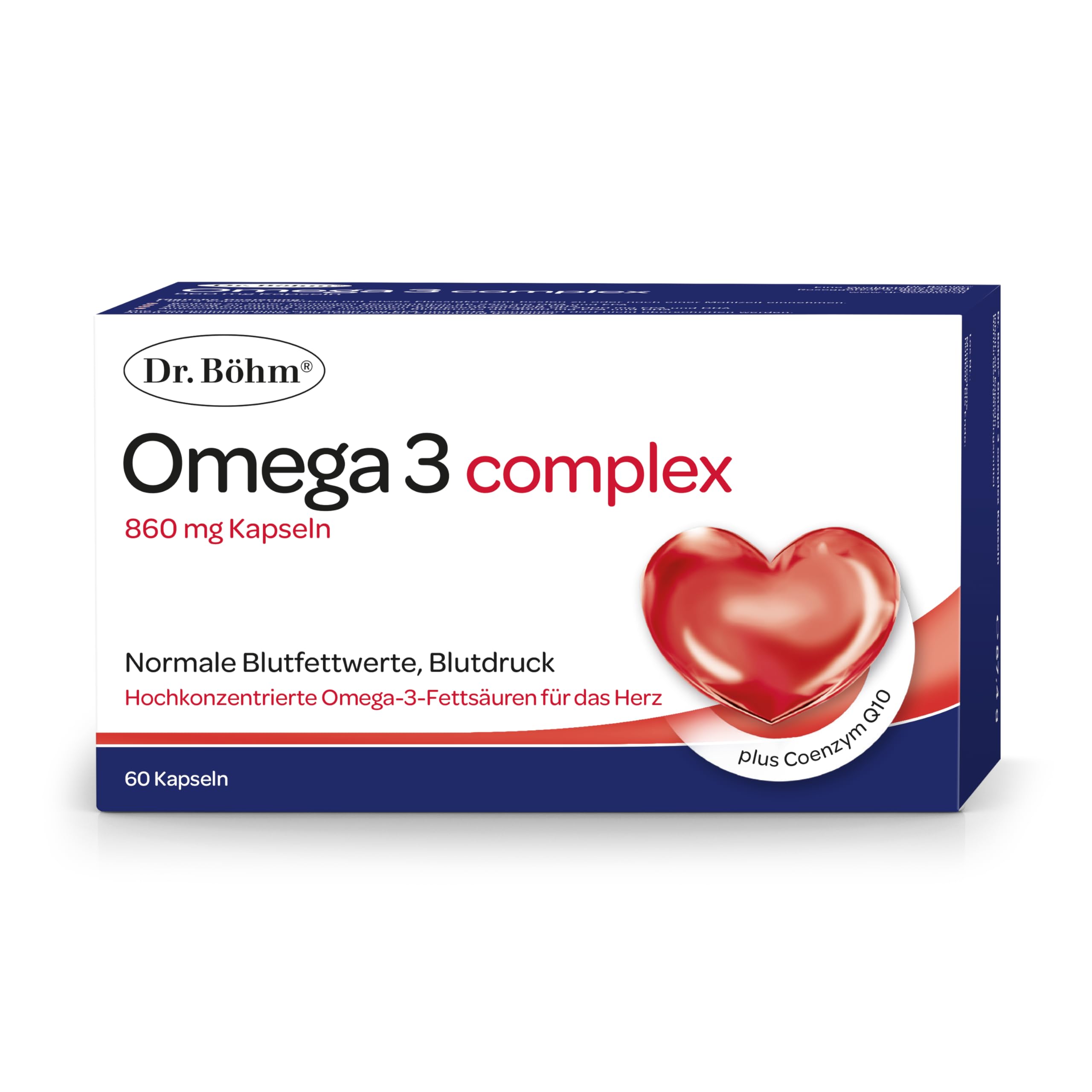 Mua Dr. BÃ¶hm Omega 3 complex, 60 capsules for heart, brain and normal blood fat values