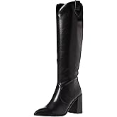 The Drop Women's Cassandra Knee-High Western Boot