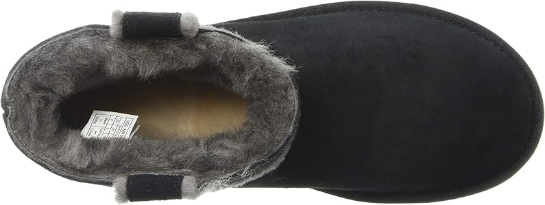 ugg classic short spill seam boots black