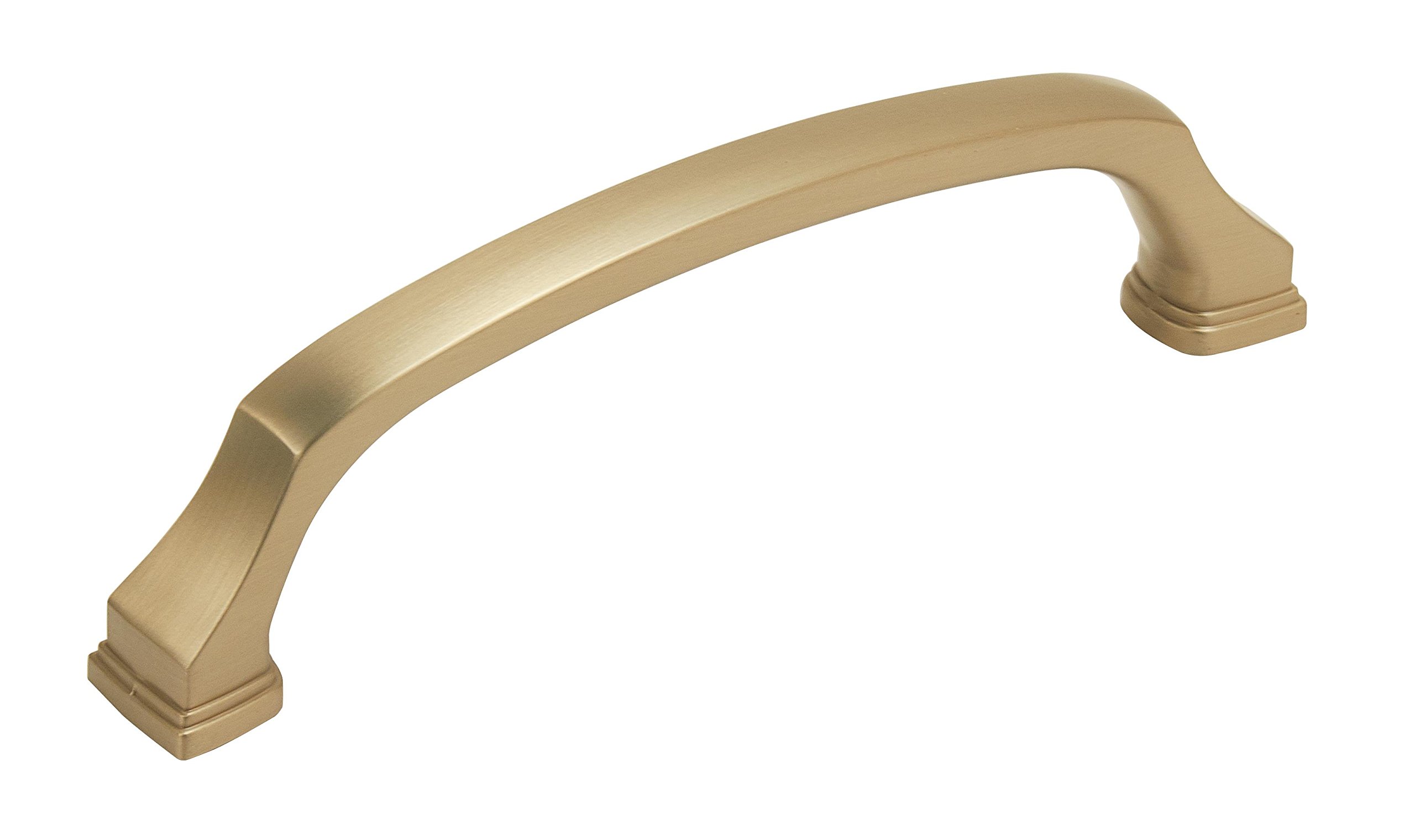 Amerock BP55346BBZ Revitalize 5-1/16 in (128 mm) Center-to-Center Golden Champagne Cabinet Pull