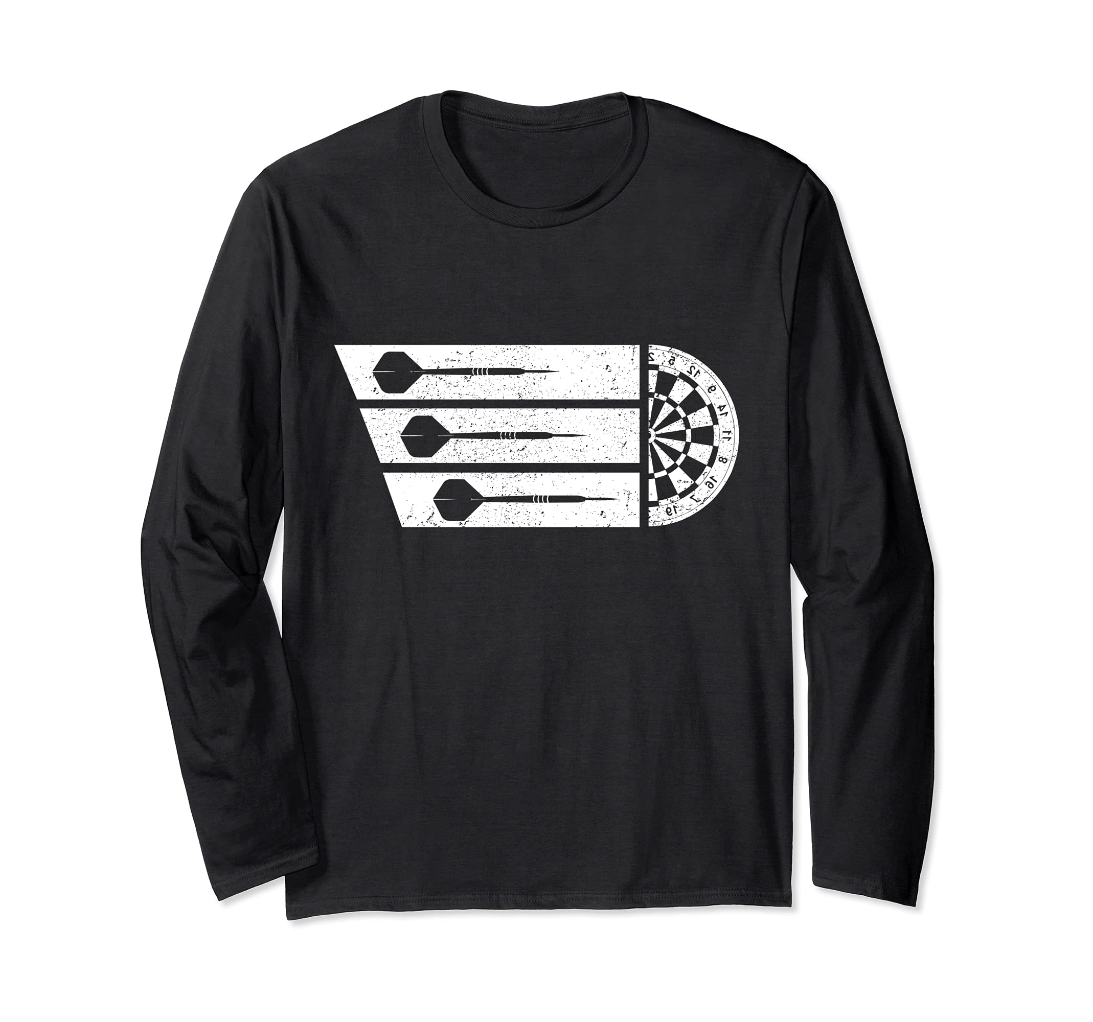 Dart player graphic design darts dartboard Long Sleeve T-Shirt