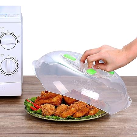 Cubierta para microondas antisalpicaduras para platos de comida ...
