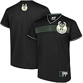 Ultra Game Men's NBA Official Jersey V-Neck Mesh Short Sleeve Tee Shirt