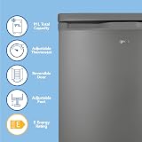 Igenix IG355X Freestanding Under Counter Freezer 91 Litre 55 cm Inox view 2