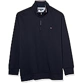 Tommy Hilfiger Men's 1/4 Zip Mock-Neck Sweatshirt