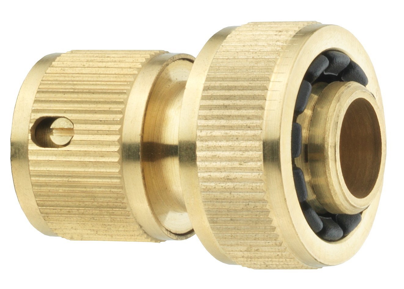 CORNAT TEC308134 Quick Coupler with a Hose Connection Brass 3/4, Multicoloured, Klein