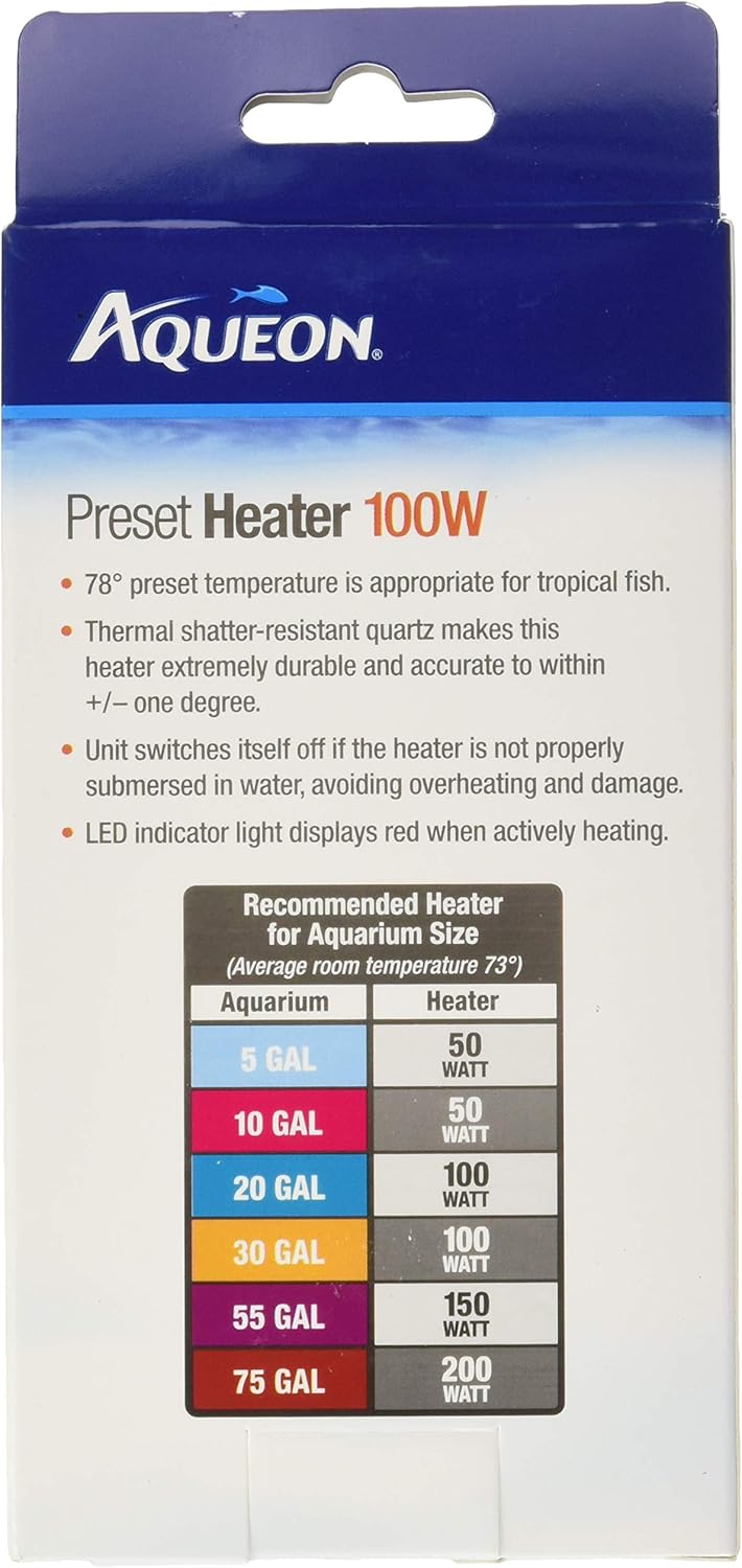 preset aquarium heater