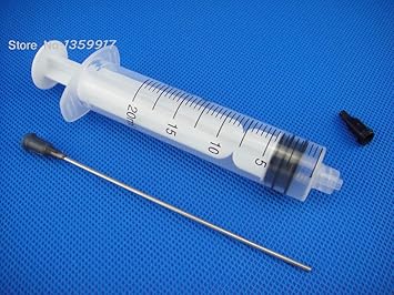 Buy Homely 20 Ml Luer Lock Syringe And 16 G Blunt Tip Needle Fill 10 Cm Long For Liquid Dispenser Adhesive Glue Ink Refilling Online At Low Prices In India Amazon In