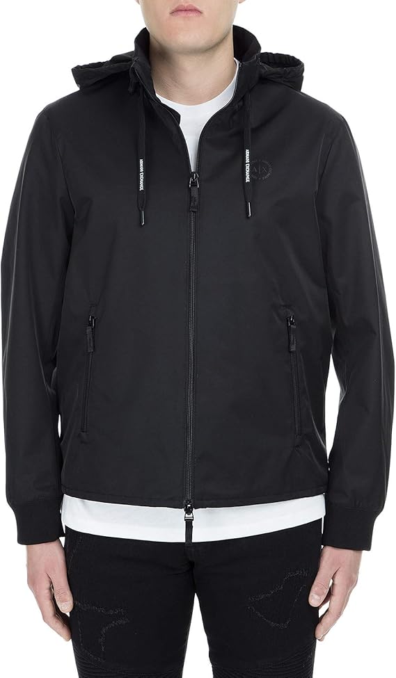 Armani Exchange Herren Long String Blouson Jacke Amazon.de Bekleidung