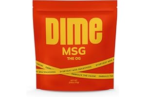 DIME MSG Seasoning & Spices for Cooking, Marinating, Grilling - Snack, Salad Topper- Chili, Yuzu, Asian Food, Umami All Purpose Powders (2.65 Ounce, Original)