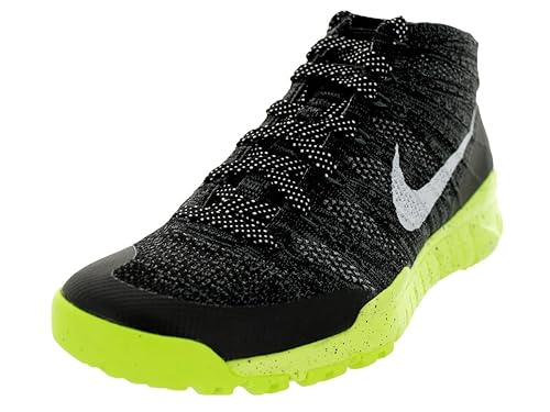 nike flyknit trainer chukka black