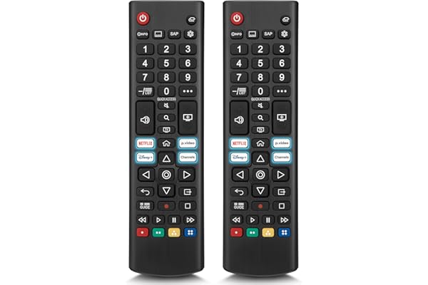 Universal for LG Smart TV Remote Control Replacement (Pack of 2)
