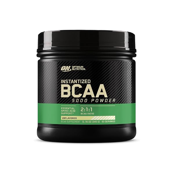 OPTIMUM NUTRITION INSTANTIZED BCAA POWDER, UNFLAVORED, KETO FRIENDLY BRANCHED CHAIN ESSENTIAL AMINO ACIDS POWDER, 5000MG, 60 SERVINGS (PACKAGING MAY VARY)