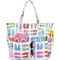Hanamiya Strand Kosmetiktasche Aus Leinen – 24x16cm, Wasserabweisend, Mit Wunschkarte, Perfektes Geschenk