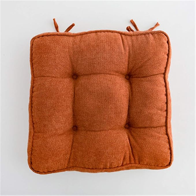 XJZKA Set of 1/2 large seat cushions 45 x 45 cm, 10 cm thick, chair
