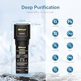 Ibergrif M91009 Undersink Water Filter NSF Certified Chlorine Lead Fluoride view 2