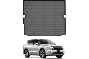 Cacartist Cargo Liner Custom Fit for Mitsubishi Outlander PHEV 2023 2024 2025 2026 Accessories Cargo Mat TPE 3D All Weather W