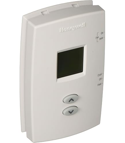 Honeywell TH2110D1009 Pro 2000 Single-Stage Thermostat – 1-Heat/1-Cool, Battery Or Hardwire Powered, Backlit Display, Simple Set Programming, Adaptive Intelligence Recovery