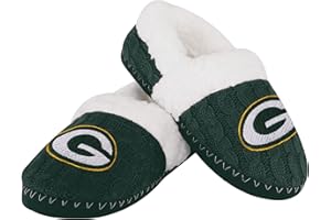 FOCO Womens NFL Team Color Moccasin Slippers