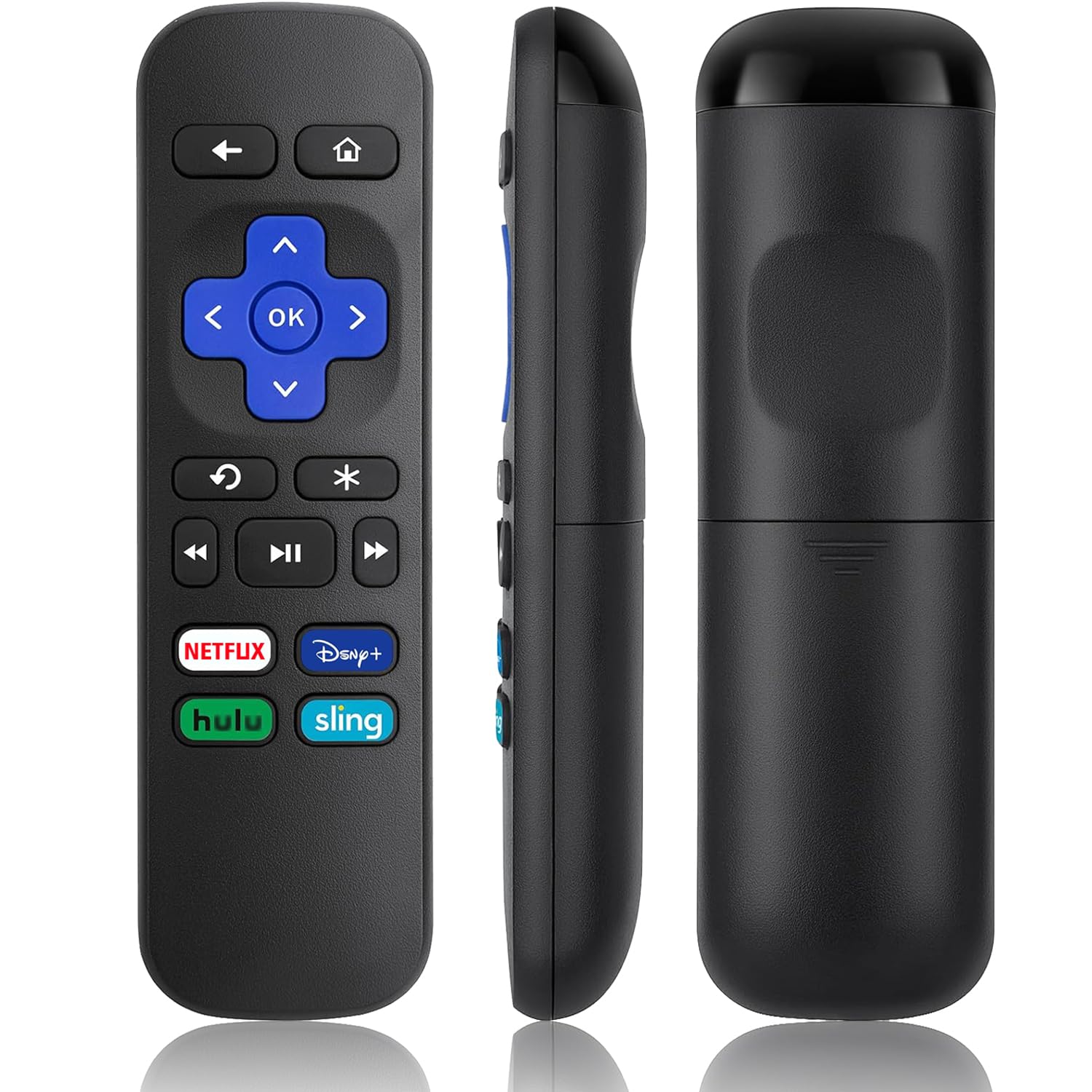 Photo 1 of Remote Control Replacement for Roku Box, Premiere, Express, Player, for R0KU 1 2 3 4 (NOT for RokuStick or RokuTV)