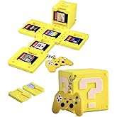 ZPAIO Switch Game Case for Nintendo Switch Games, Portable Compact Game Holder Storage Cube with 13 Game Card Slots and 4 SD Card Slots for Nintendo Switch Accessories, Ideal Gift for Gamers