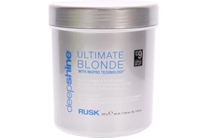Deepshine Ultimate Blonde Blue Powder Lightener by Rusk for Unisex - 17.64 oz Lightener