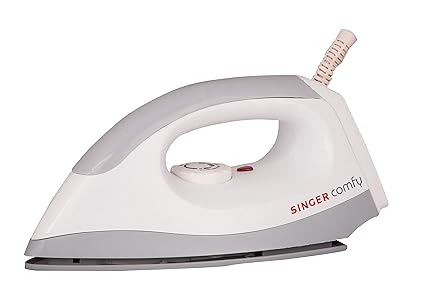 Singer Comfy 750-Watt Dry Iron (Grey/White)