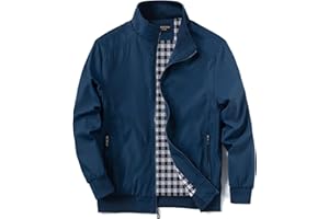 URBANFIND Men's Sports Shell Jacket Lightweight Windbreaker Outdoor Recreation Coat