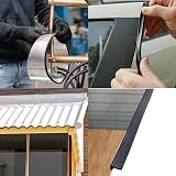 TA-VIGOR Black PVC U Seal Edge Trim Protector 1-2mm Edge 3 Meter Length view 4