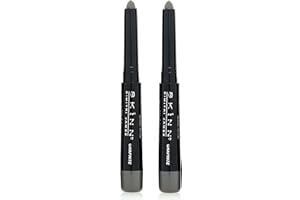 Skinn Cosmetics Smudge Stick for Eyes - Set of 2 Eye Pencils - Graphite (2)