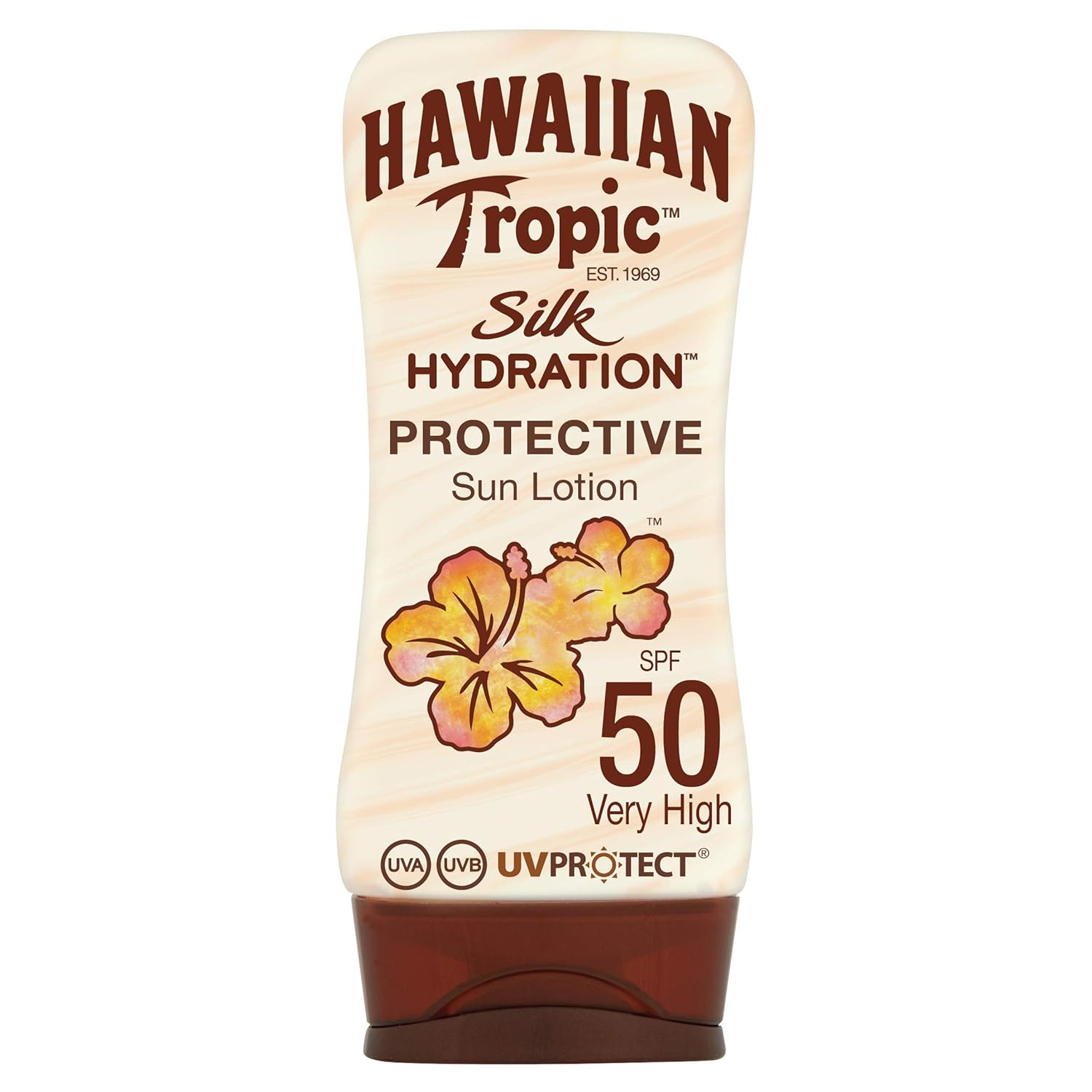 Hawaiian Tropic Silk Hydration Protective Sun Lotion Sonnencreme LSF 50, 180 ml, 1 St