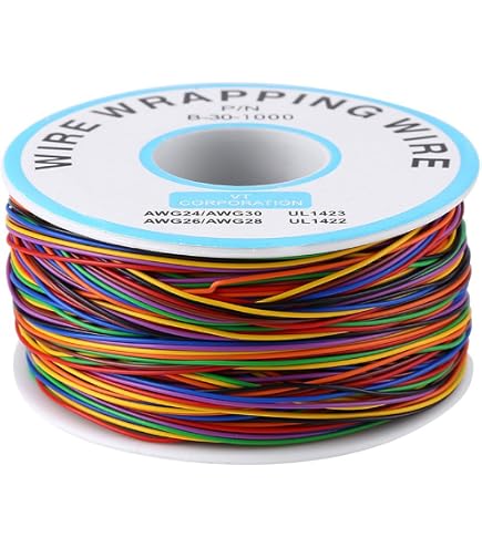 PU Spring Shield Cable – Spiral Telescopic Wire With 9 Cores, 24 AWG, 2 Meter Stretch – Pure Copper Conductor, PVC Insulated, Flexible For Home & Industrial Use