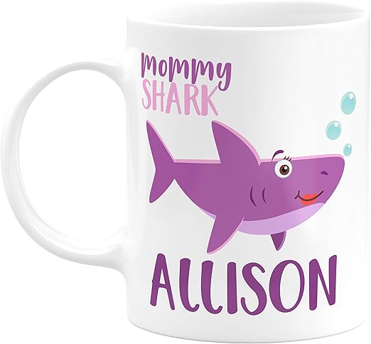 mama shark mug