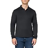 Theory Mens Goris Polo Long Sleeve in Anemone Milano