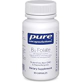 Pure Encapsulations B12 Folate, 30 Capsules | Energy Supplement to Support Nerves, Energy Metabolism and Cognitive Function Support*, with Vitamin B Folate as Metafolin