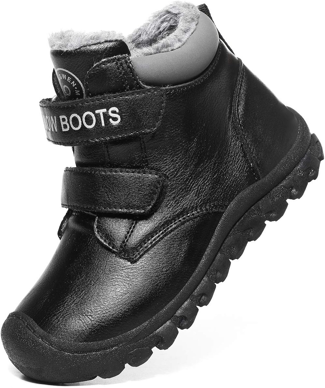 girls black waterproof boots