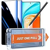 TORRAS Uncrackable for Samsung Galaxy S26 Ultra Privacy Screen Protector [Top 25° Anti Spy] [NO.1 Military Grade Shatterproof