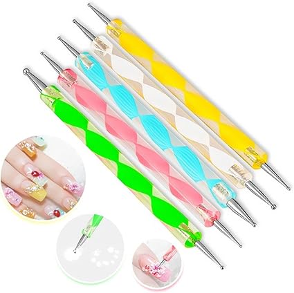 jungen 5psc kit de manicura de pintura pincel punta brocha decorar nail art arte diseno manicura unas herramienta de manicura